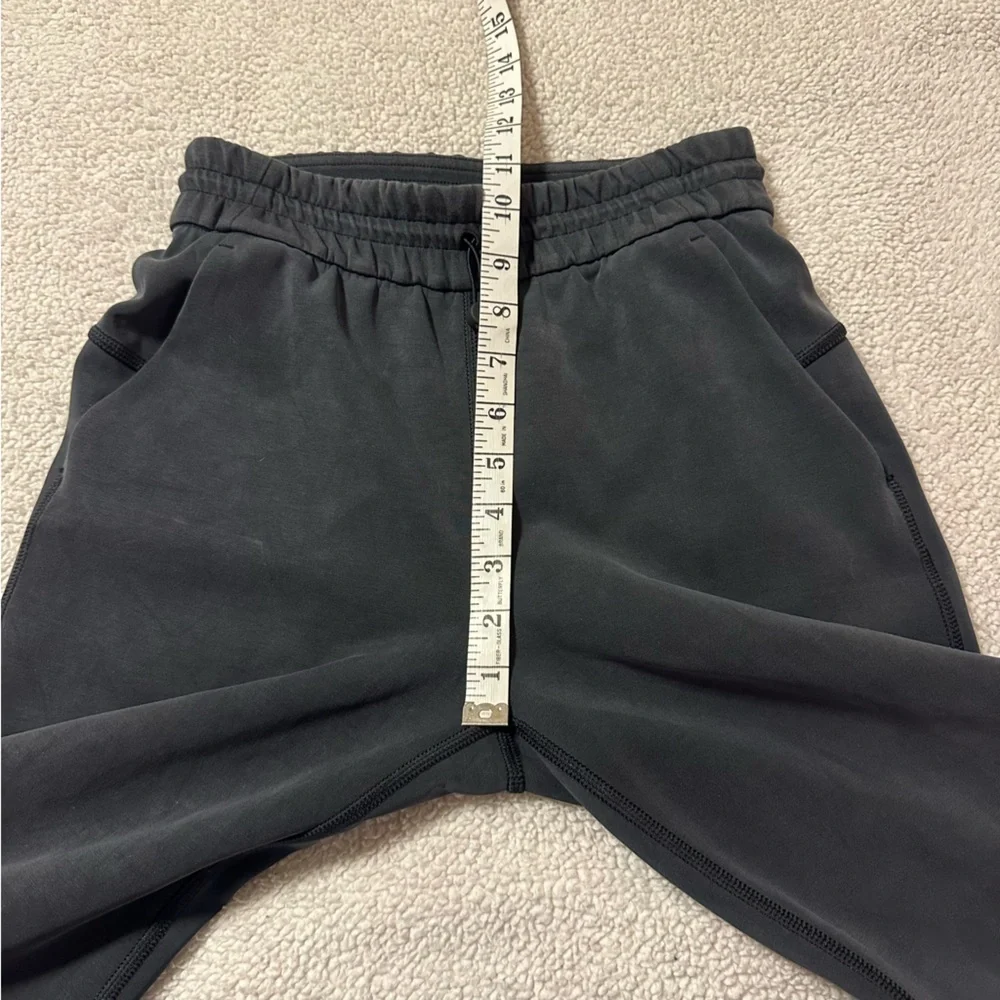 Lululemon Softstreme High-Rise Straight Leg Crop Pants Black Athleisure Yoga